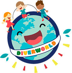 Logotipo de Diverworld (sala Diver)
