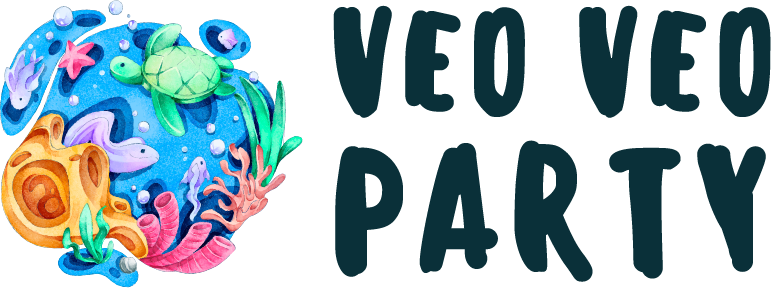 Veo veo party logo